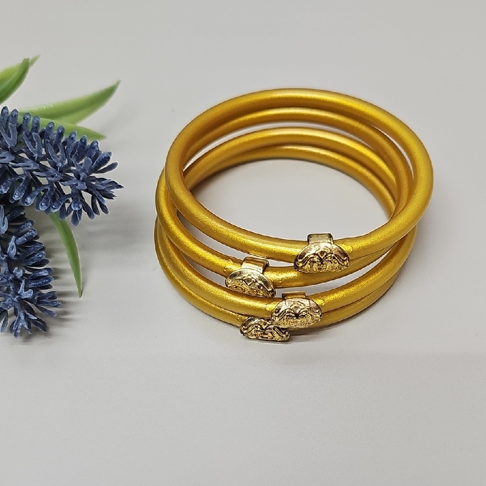 Budha All Weather Womens Bangles. ( Not Budhagirls) Color Gold